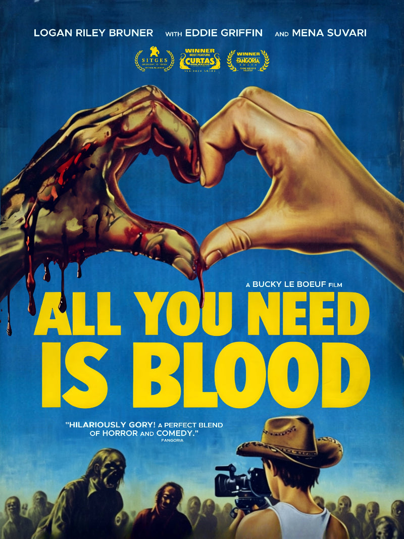 All You Need Is Blood paper poster