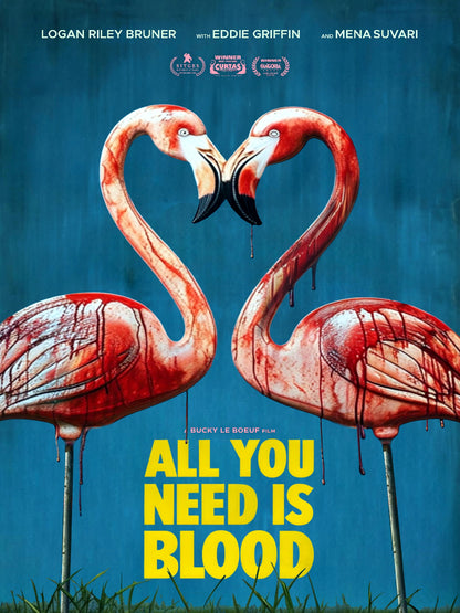 All You Need Is Blood paper poster