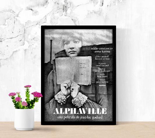 Alphaville framed poster