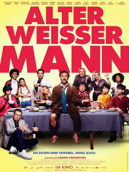 Alter Weisser Mann paper poster