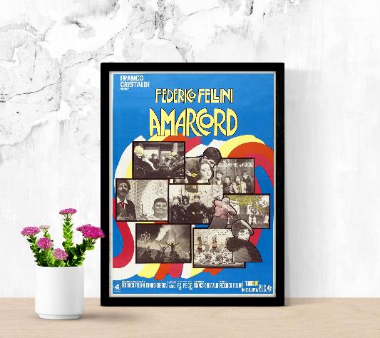 Amarcord framed poster