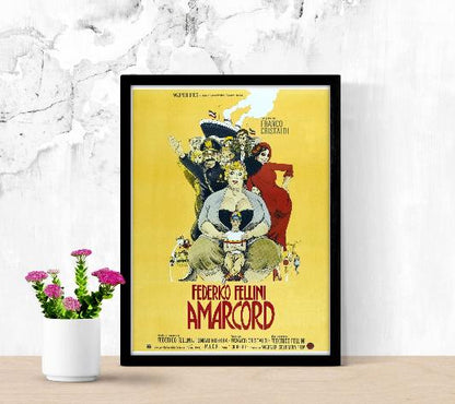 Amarcord framed poster