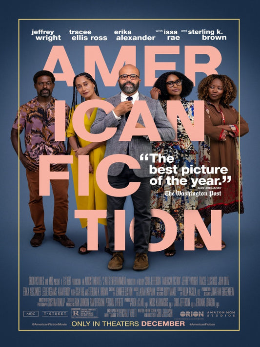 American Fiction - poster