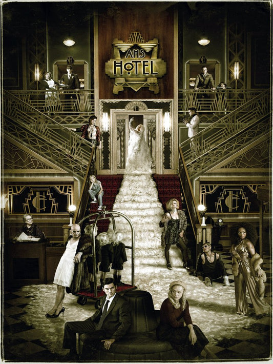 American Horror Story paper poster