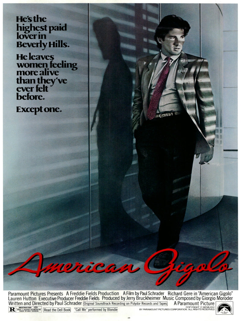 American Gigolo paper poster