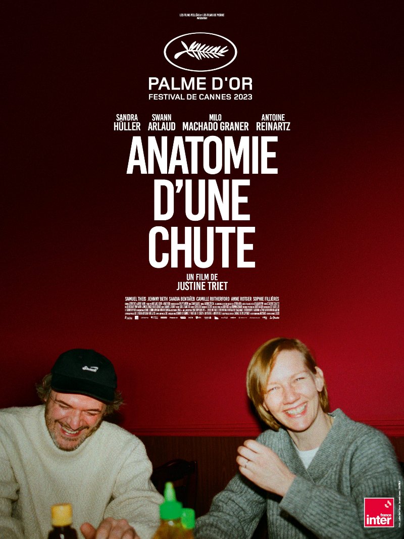 Anatomie d'une chute paper poster