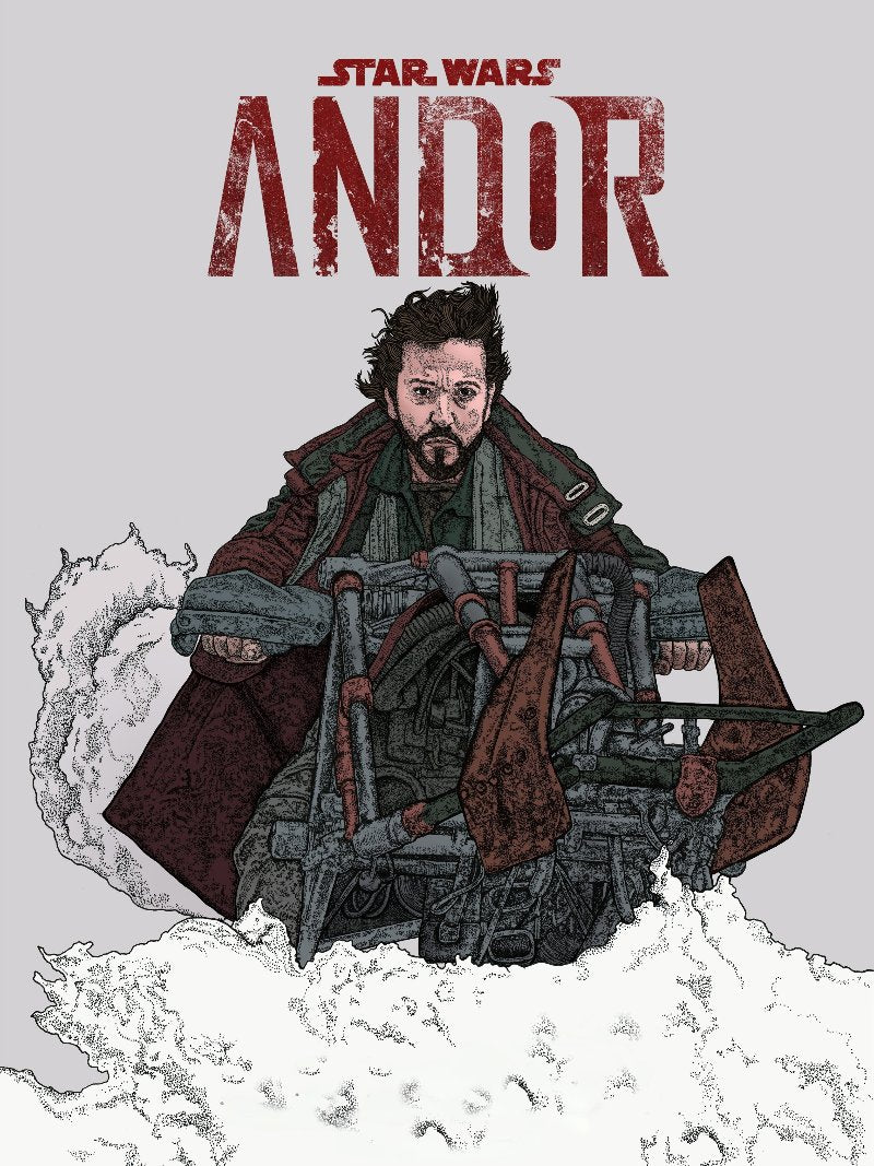 Andor paper poster