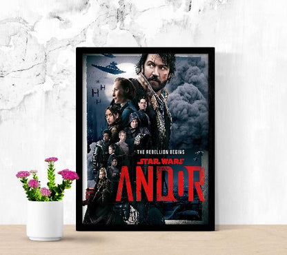 Andor framed poster