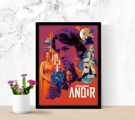 Andor framed poster