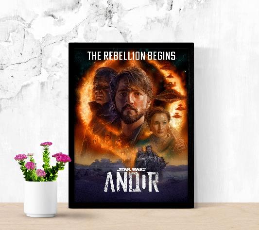 Andor framed poster