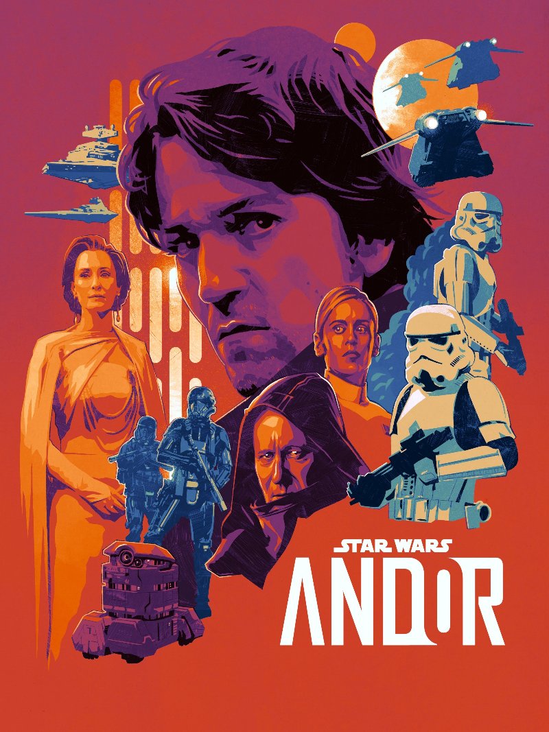 Andor paper poster