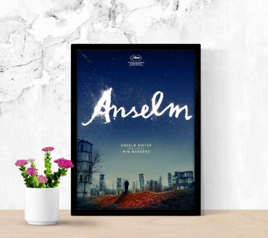 Anselm - Das Rauschen der Zeit - framed poster