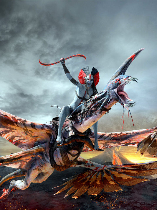 Avatar Fire And Ash paper poster