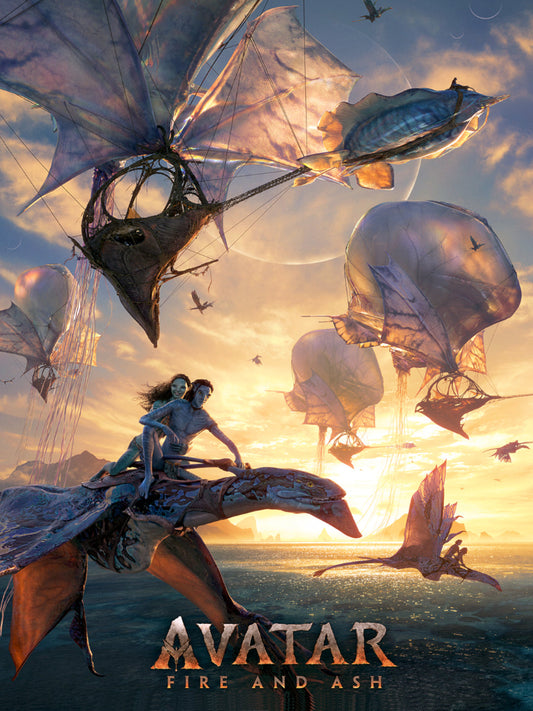 Avatar Fire and Ash paper poster