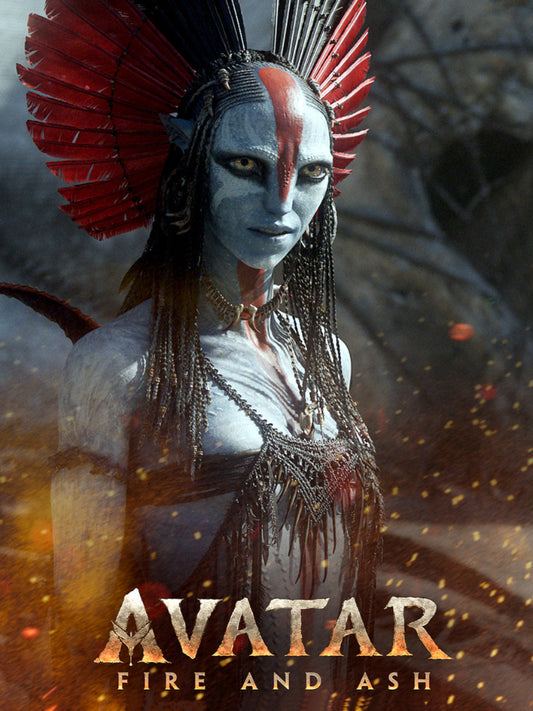 Avatar Fire and Ash paper poster