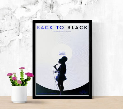 Back to Black - framed poster