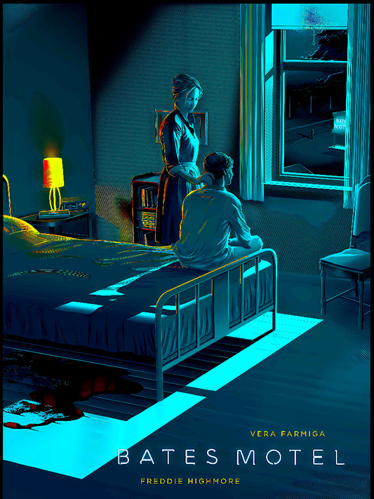 Bates Motel Cinematic Wall Art paper poster