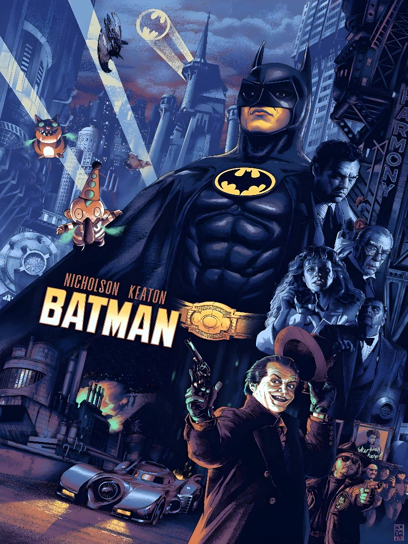 Batman Cinematic Wall Art paper poster
