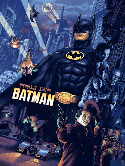Batman Cinematic Wall Art paper poster