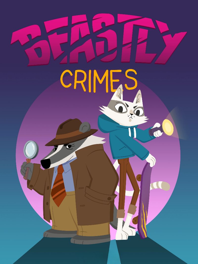 Beastly Crimes paper poster