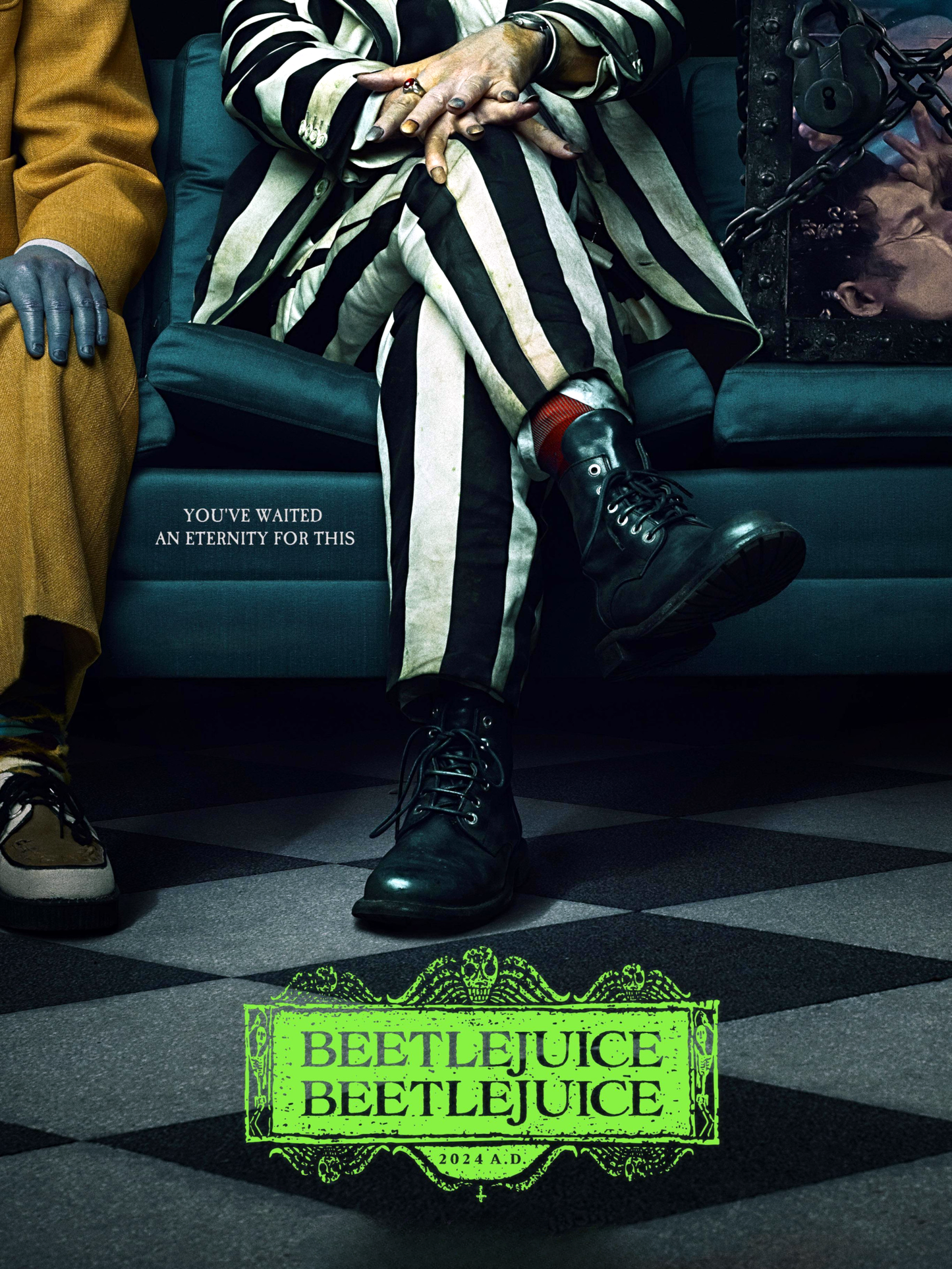 Beetlejuice Beetlejuice - paper poster