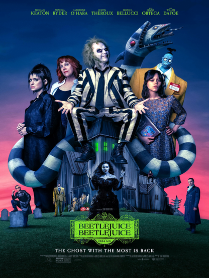 Beetlejuice Beetlejuice - paper poster