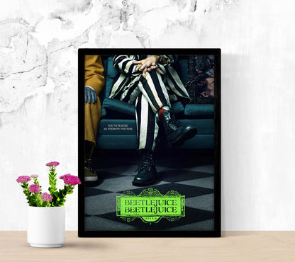 Beetlejuice Beetlejuice - paper poster