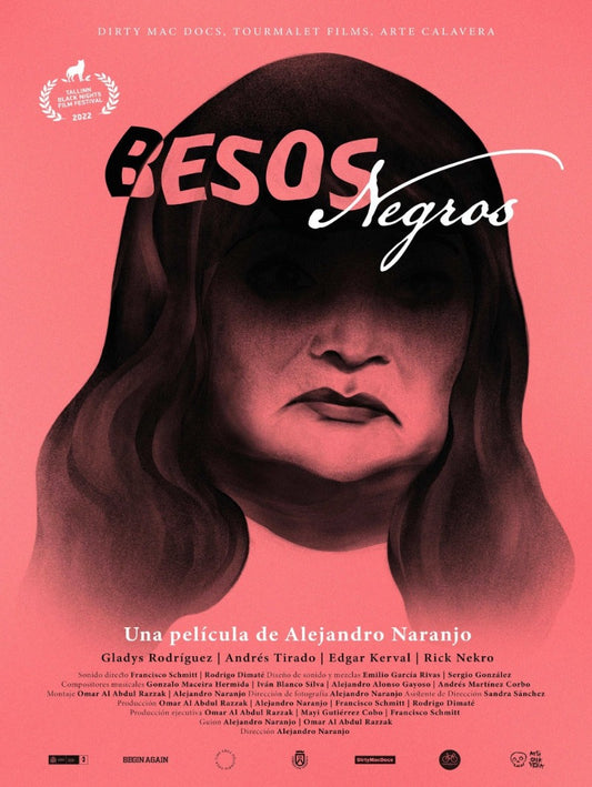 Besos negros - poster