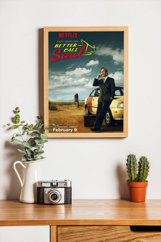 Better Call Saul - framed poster