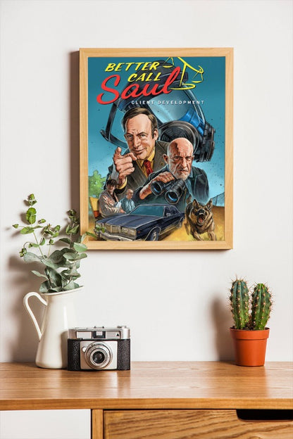 Better Call Saul - framed poster