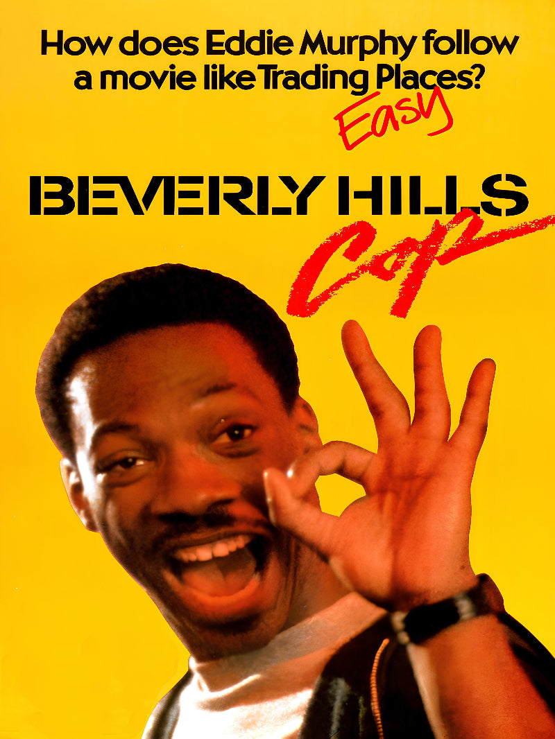 Beverly Hills Cop paper poster