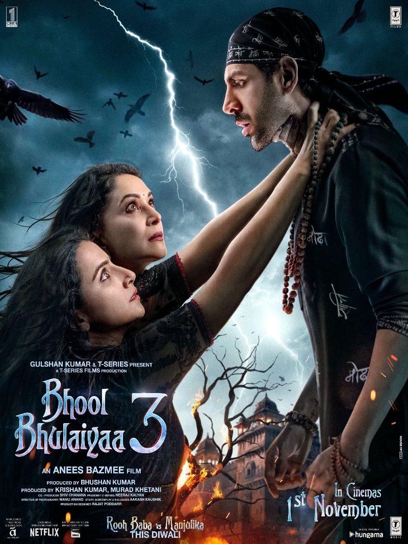 Bhool Bhulaiyaa paper poster