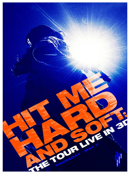 Billie Eilish: Hit Me Hard and Soft paper poster