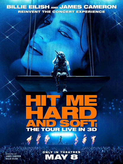 Billie Eilish: Hit Me Hard and Soft paper poster