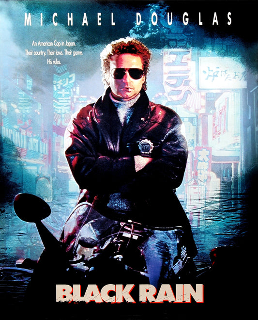 Black Rain paper poster