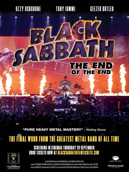 Black Sabbath The End of The End - poster