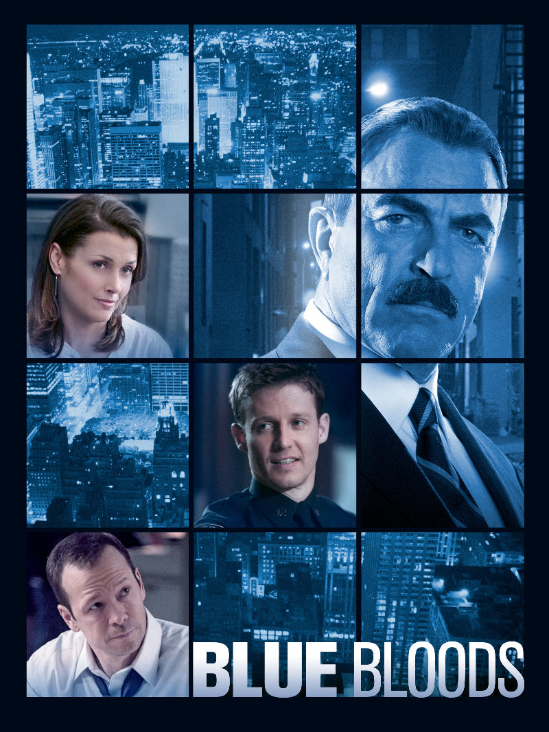 Blue Bloods paper poster