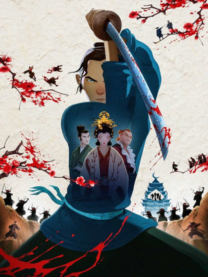 Blue Eye Samurai - poster