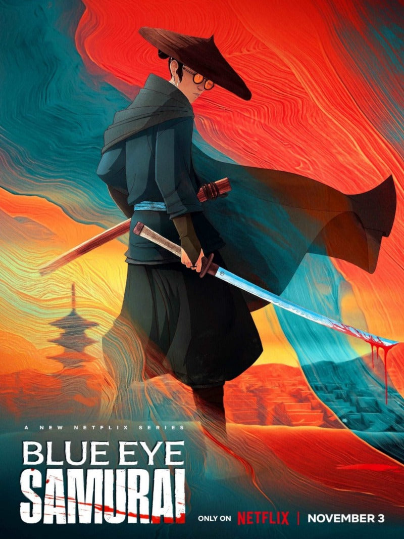 Blue Eye Samurai - poster