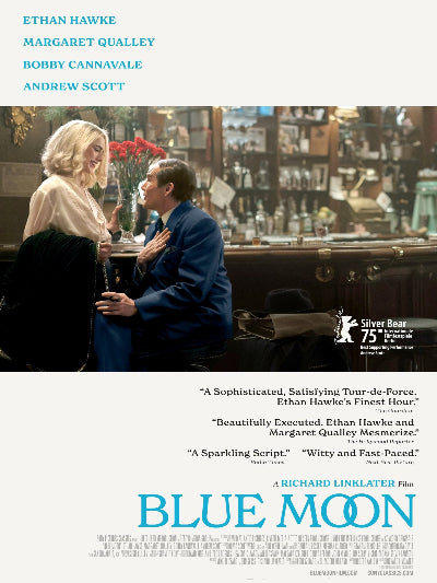 Blue Moon paper poster