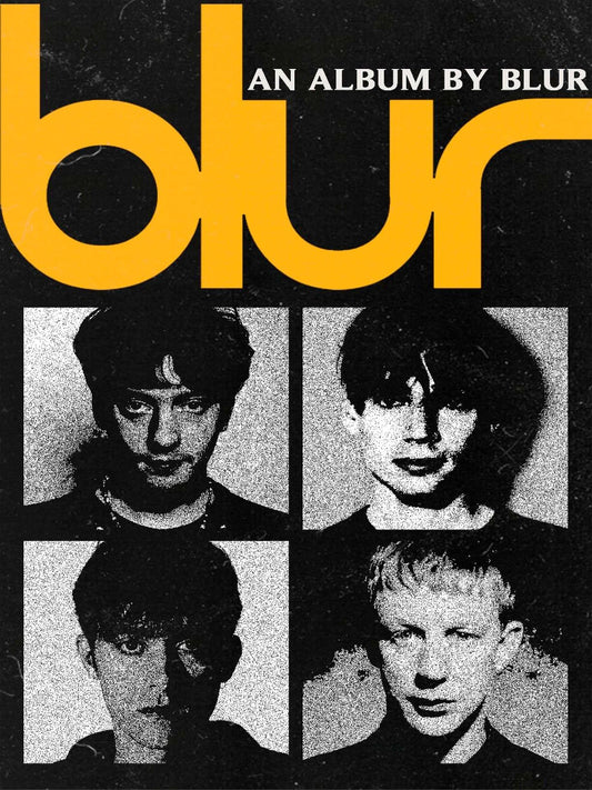 An Album by Blur paper poster