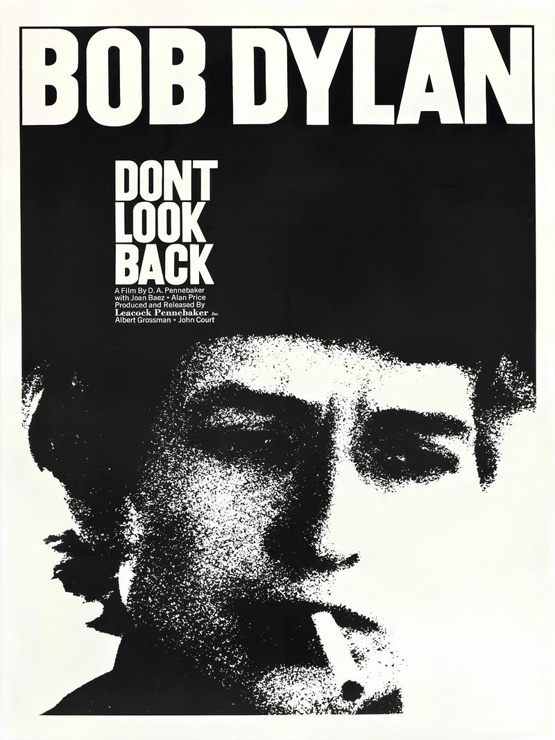 Bob Dylan Don't Look Back paper poster