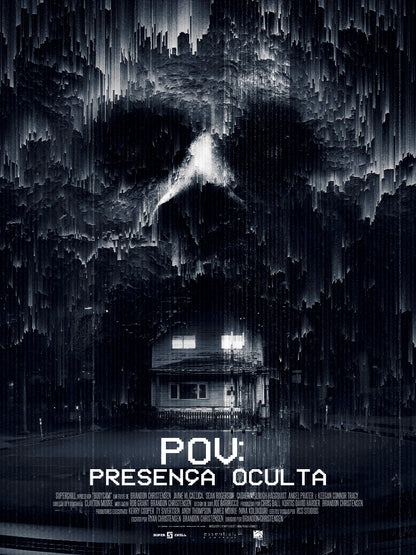 Pov Presenca Oculta paper poster