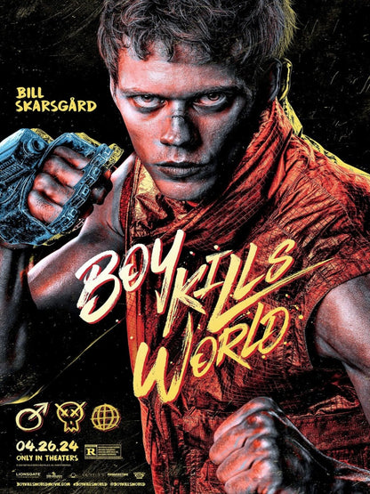 Boy Kills World - poster