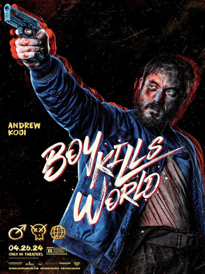 Boy Kills World - poster