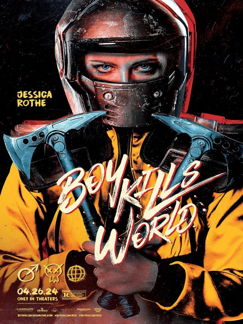 Boy Kills World - poster