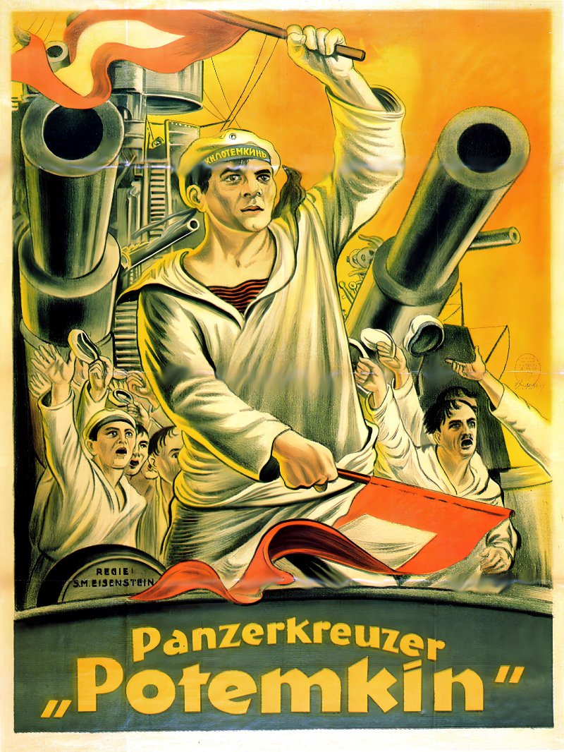 Panzerkreuzer Potemkin paper poster