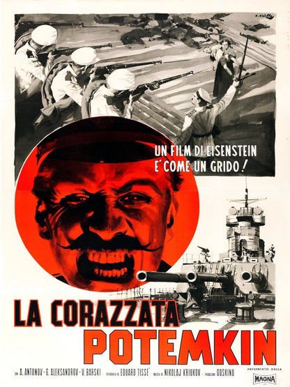 La corazzata Potemkin paper poster