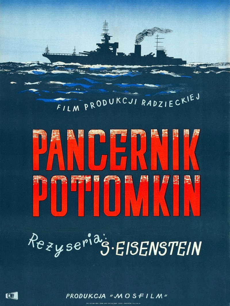 Pancernik Potiomkin paper poster