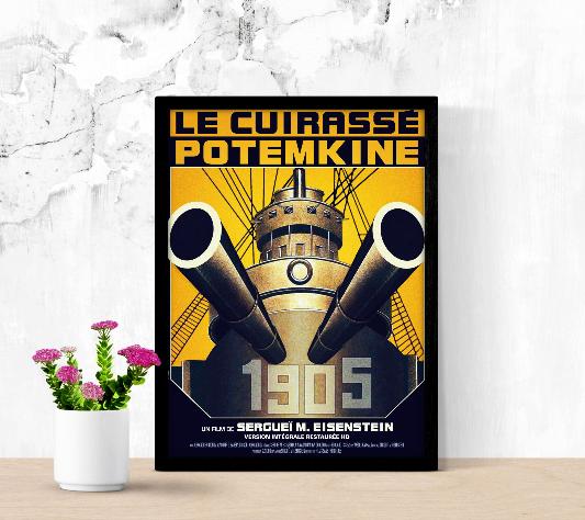 Le cuirassé Potemkine framed poster